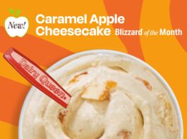 DQ Restaurants in Texas Kick Off Fall Early with the NEW! Caramel Apple Cheesecake Blizzard Treat