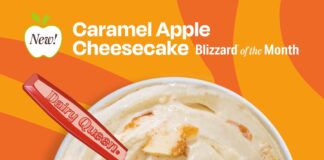 DQ Restaurants in Texas Kick Off Fall Early with the NEW! Caramel Apple Cheesecake Blizzard Treat