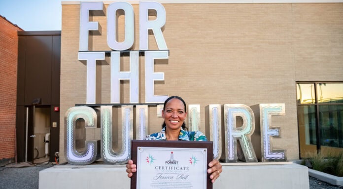 For The Culture Art Installation Unveiled by Forest Forward For the Culture artist