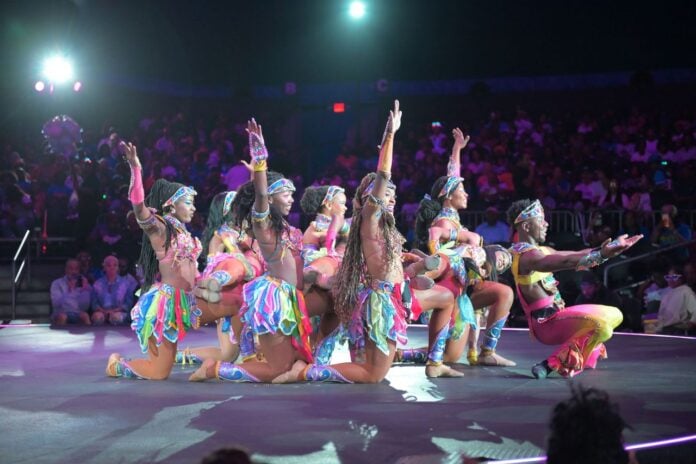 UniverSoul Circus dancers UniverSoul Circus at RedBird