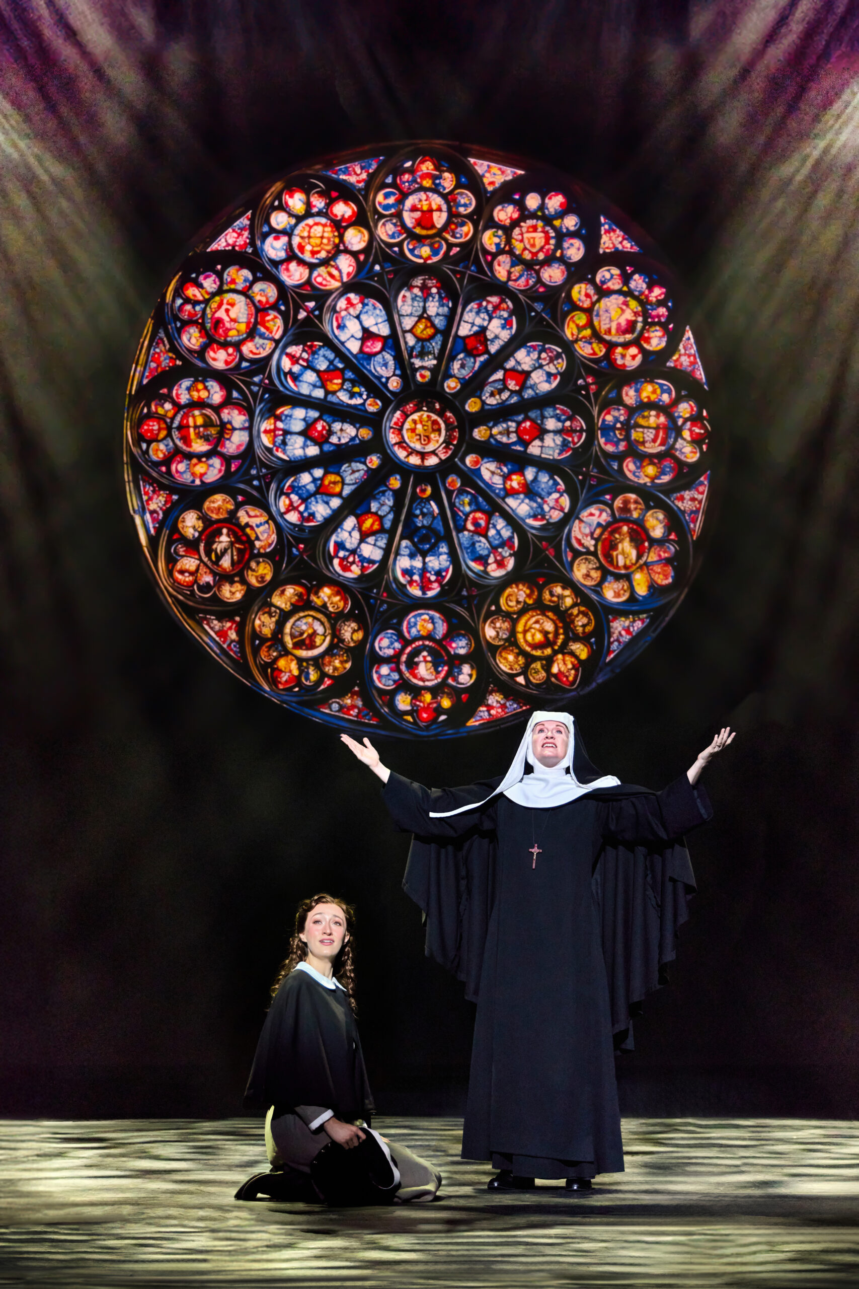 Mother Superior with Maria in Sound of Music