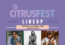 Citrusfest Showcase at The Bomb Factory Oct. 1 Citrusfest flyer