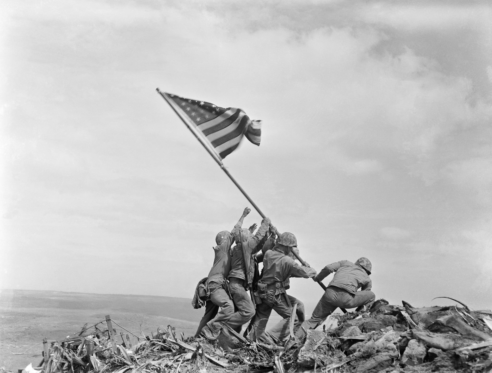 Pulitzer Prize winning photograph 1945