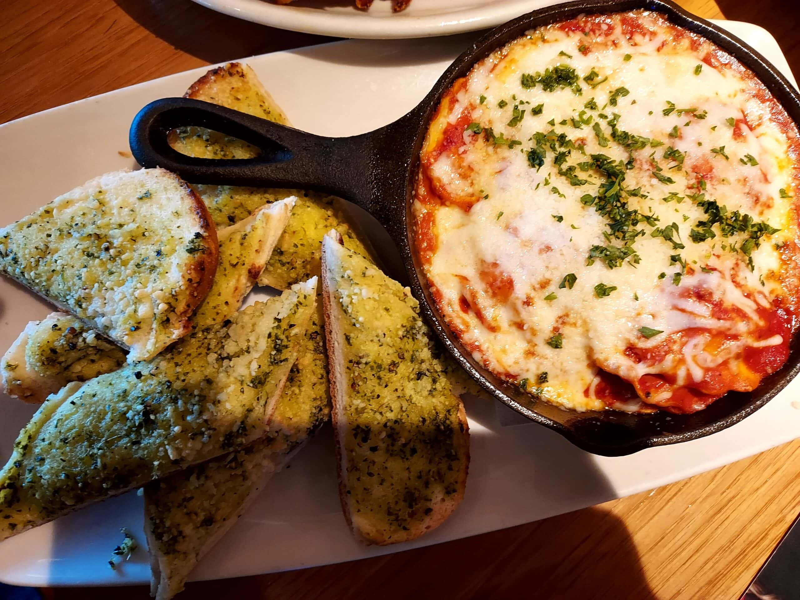 Twin Peaks skillet ravioli