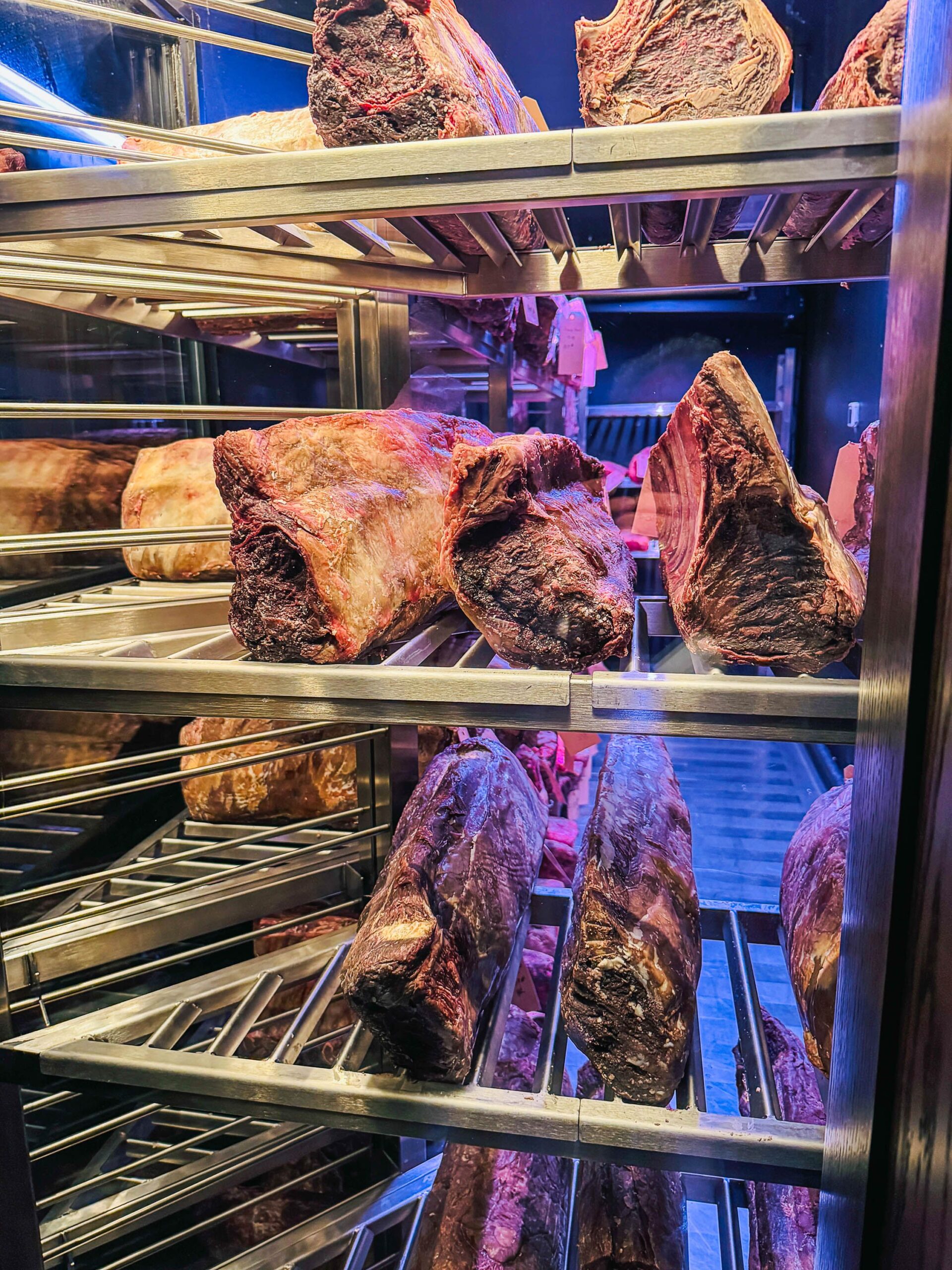 Docent Steak beef dry aging room