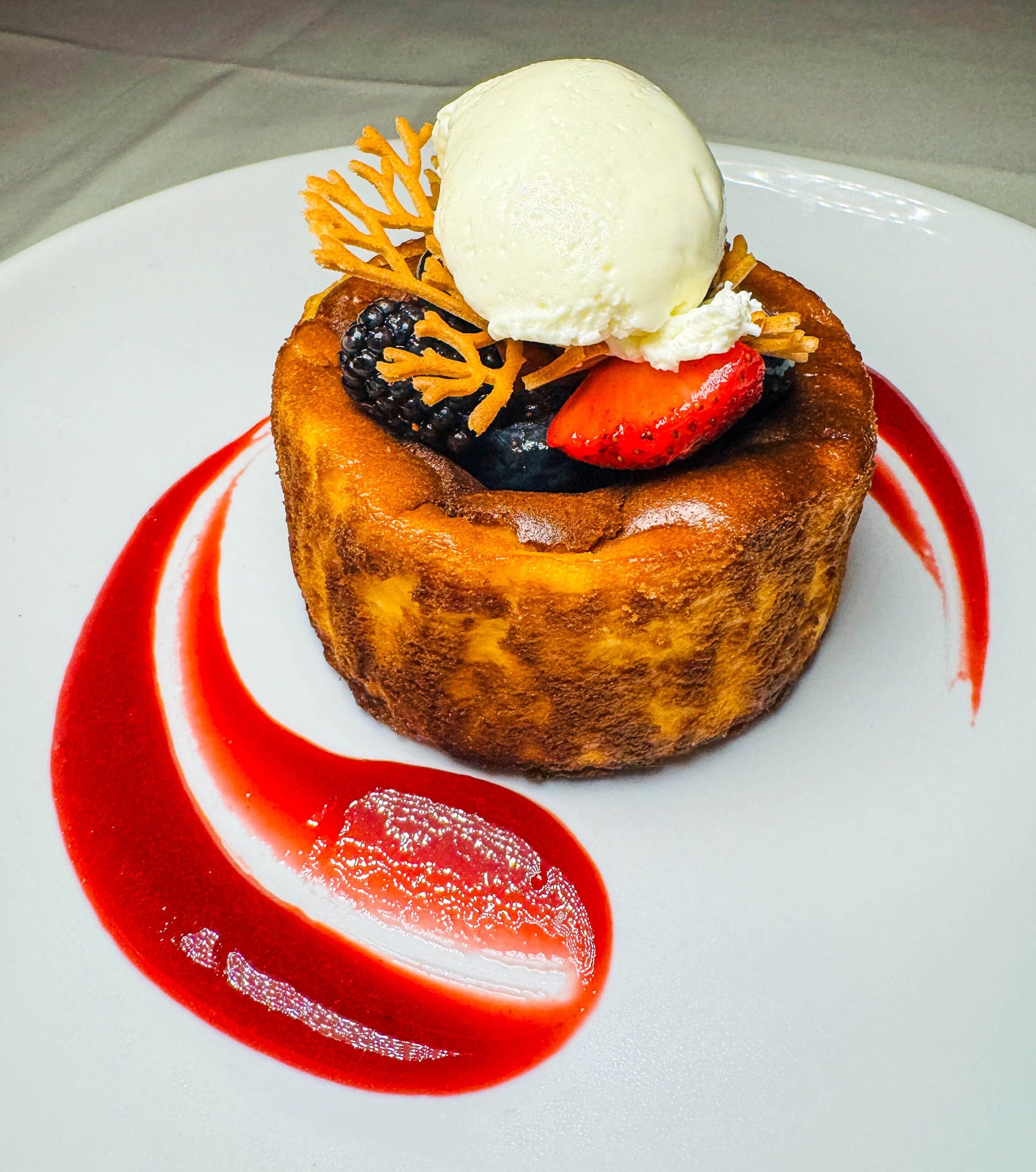 Docent Basque cheesecake