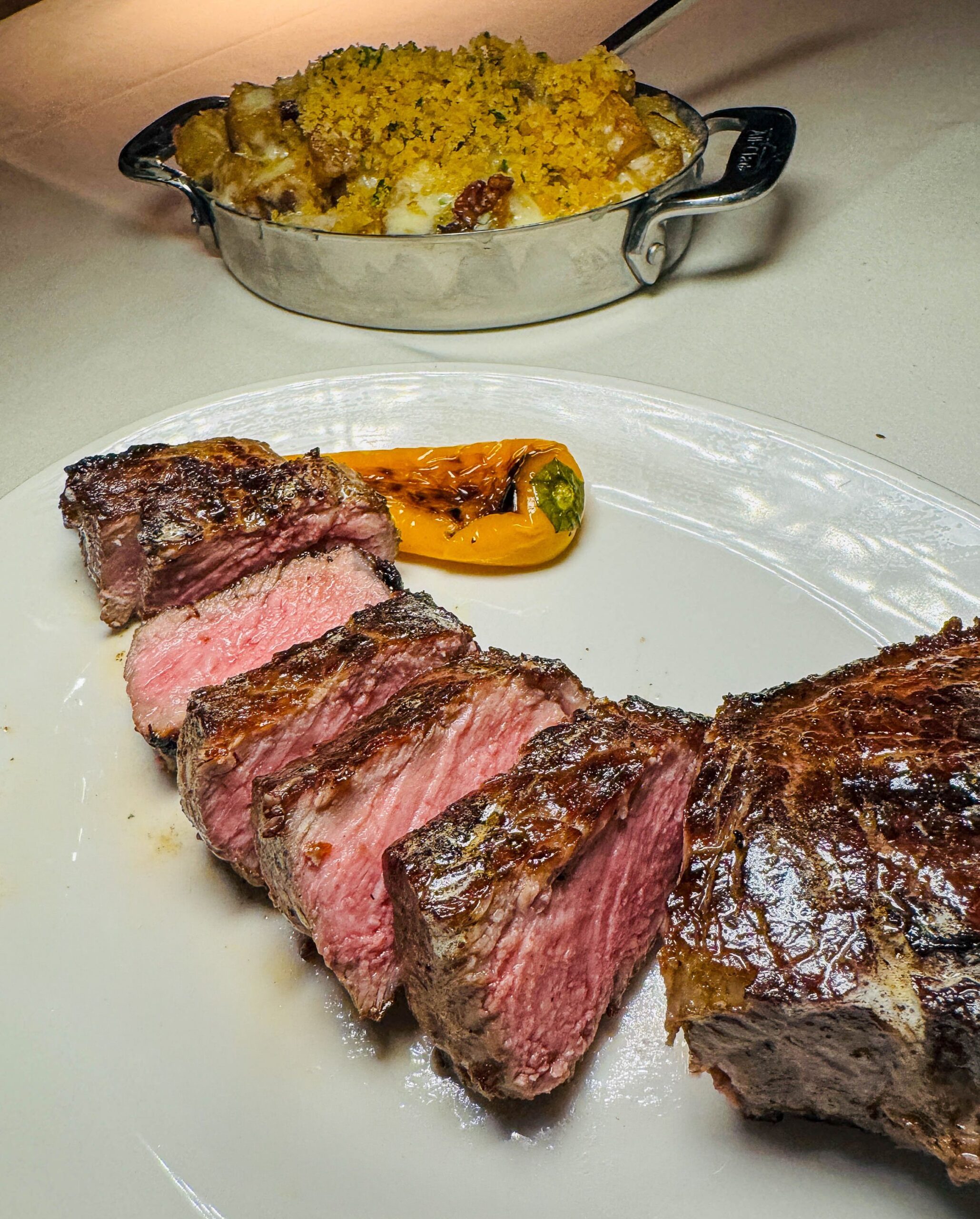Docent ribeye steak