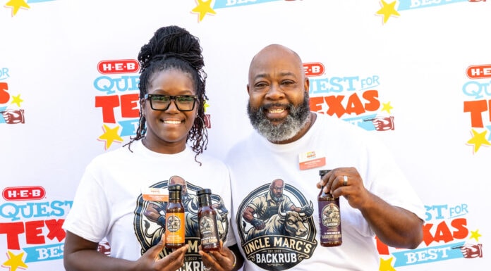 H-E-B Names Five Texas Small Business Winners H-E-B Glenn Heights winners from Uncle Marc's Backrub