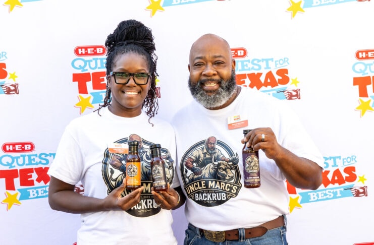 H-E-B Names Five Texas Small Business Winners H-E-B Glenn Heights winners from Uncle Marc's Backrub