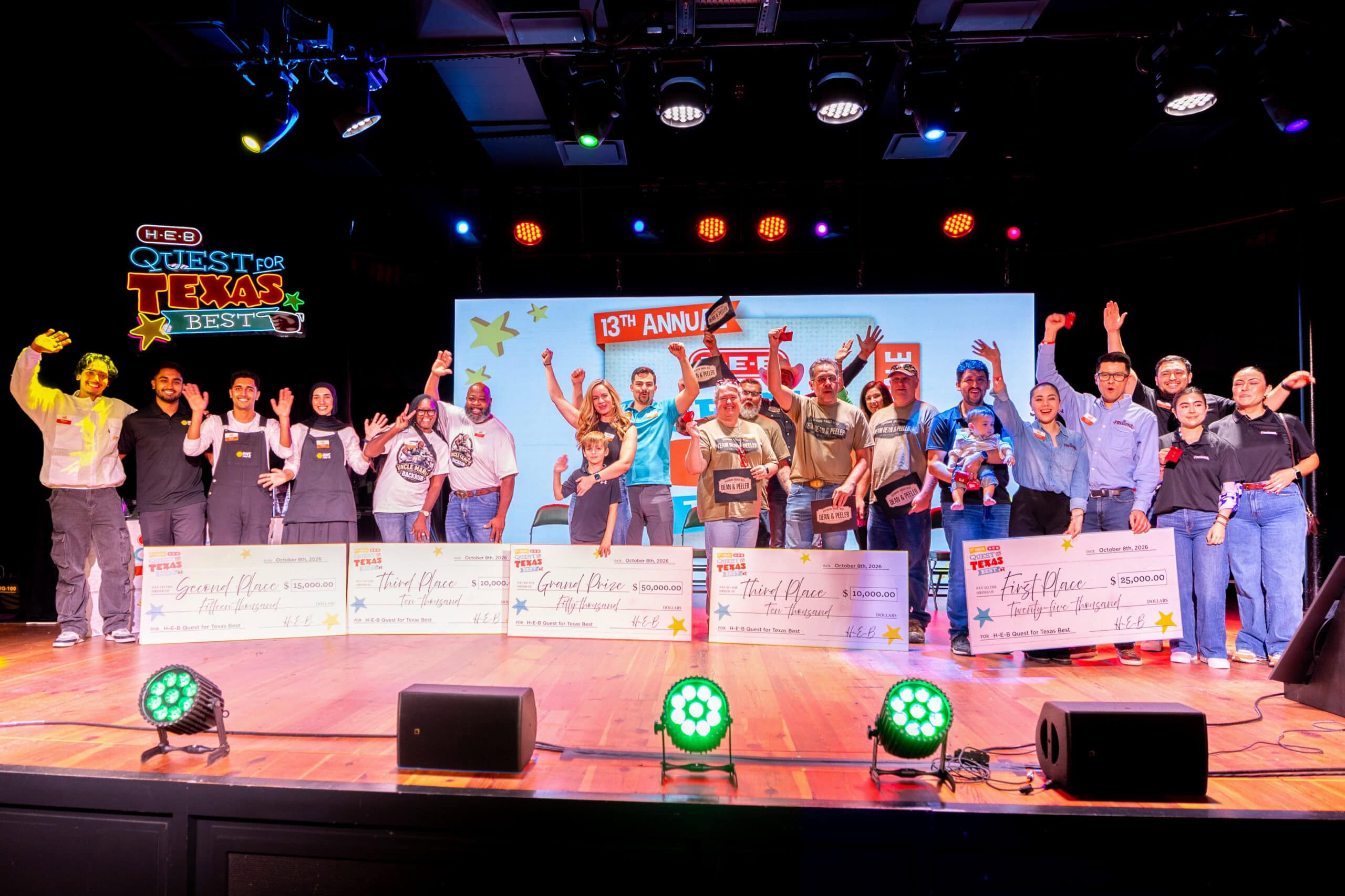 H-E-B Quest for Texas Best winners