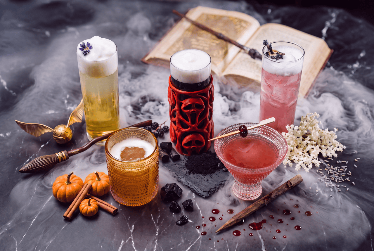 Halloween Lounge cocktails