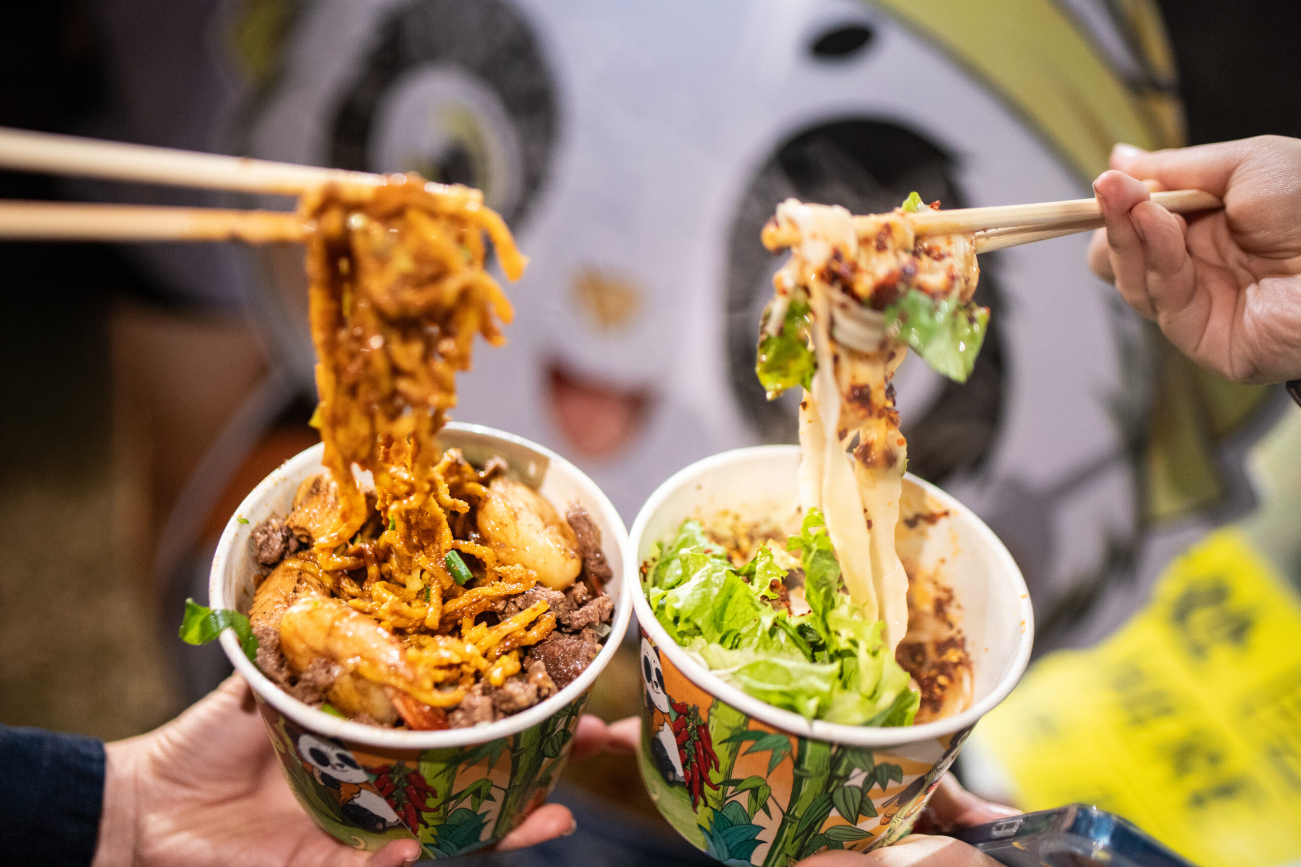 Panda Fest food